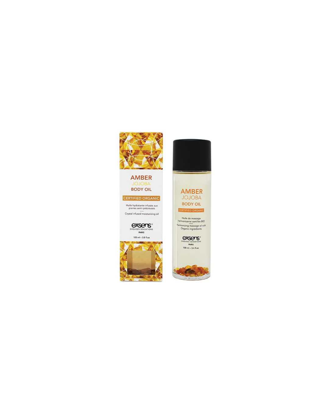 Organic Massage Oil with Stones