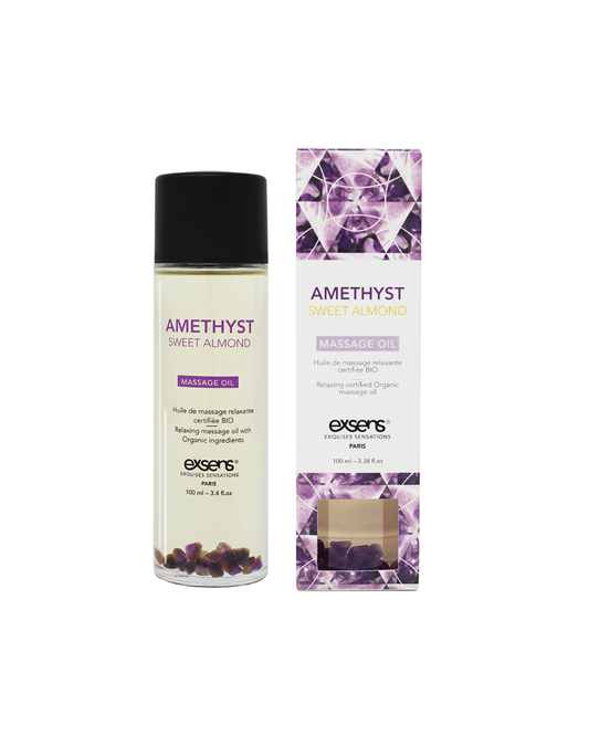 Organic Massage Oil with Stones