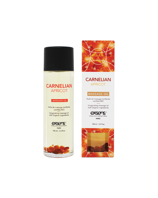 Organic Massage Oil with Stones