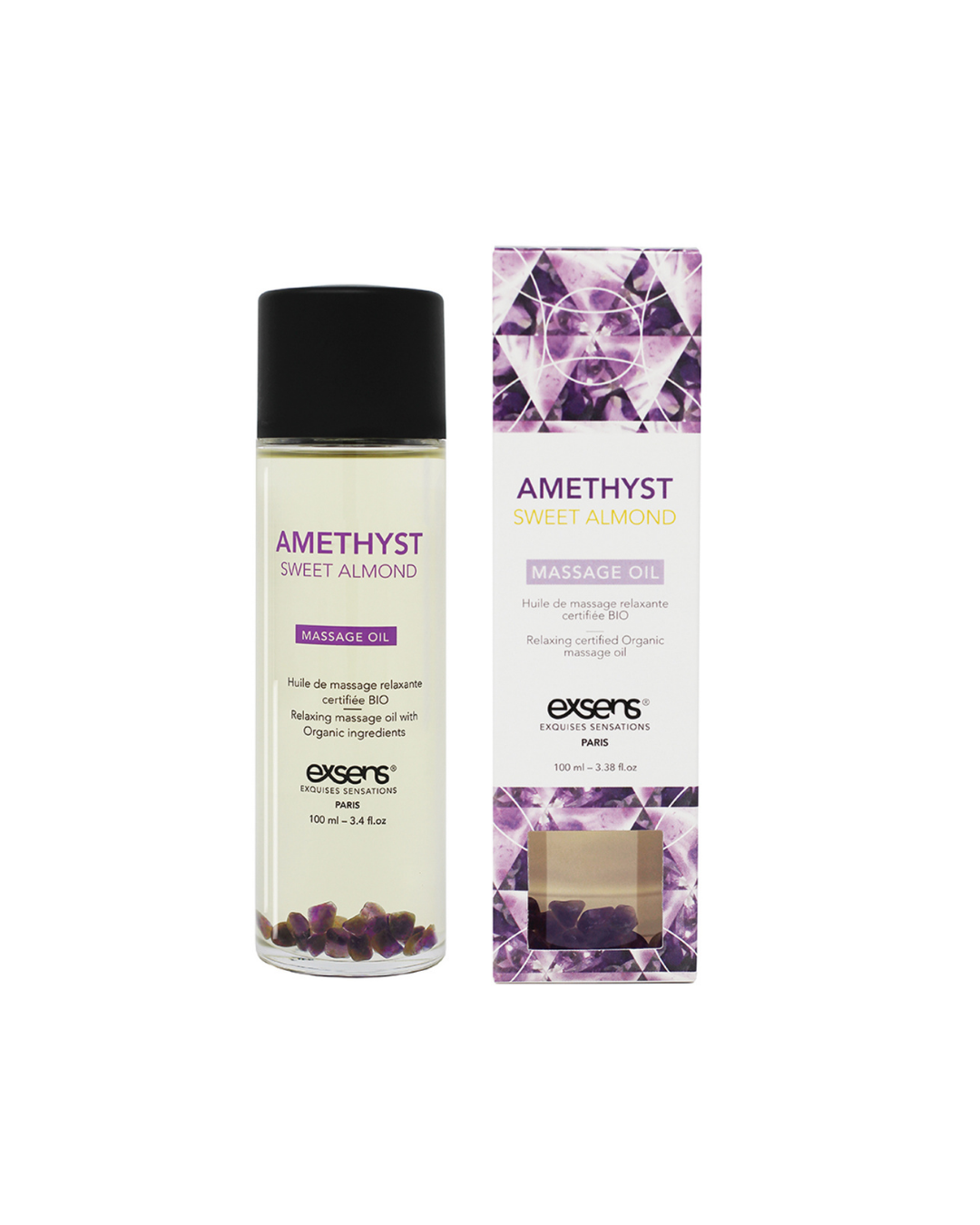 Organic Massage Oil with Stones