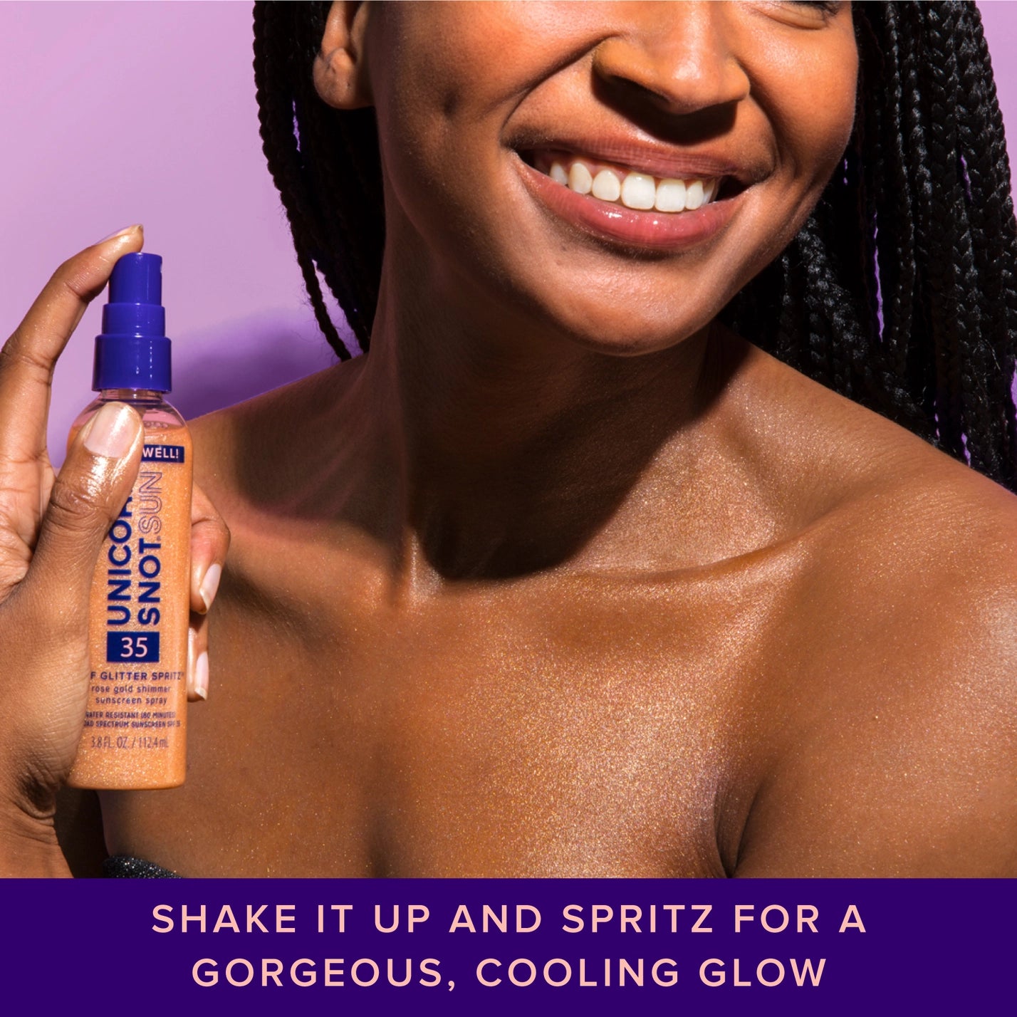 SPF Glitter Spritz