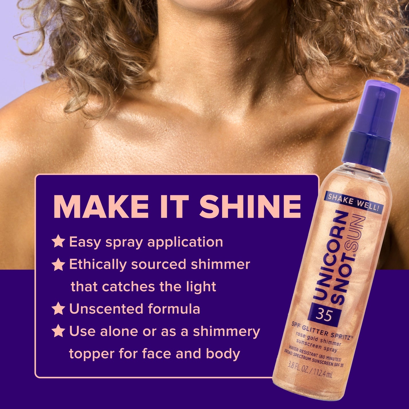 SPF Glitter Spritz